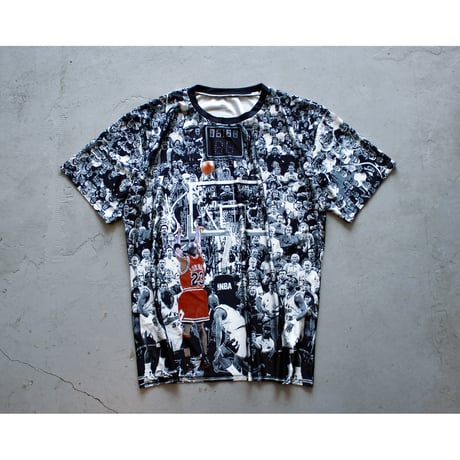 “Michael Jordan” 1998 NBA Final Game The Last Shot Allover Print Jersey Tshirt
