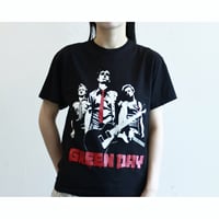 “GREEN DAY” EU Tour Print Rock Tshirt