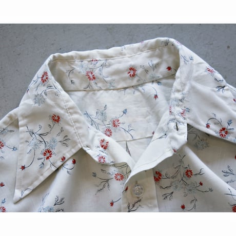 1970s Vintage Ditsy Print Shirt