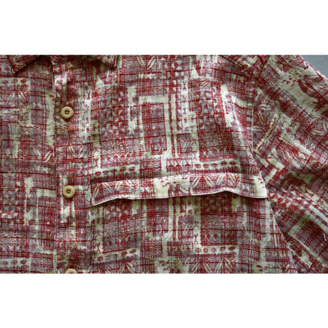 2000s Rayon Blend Resort Active Shirt
