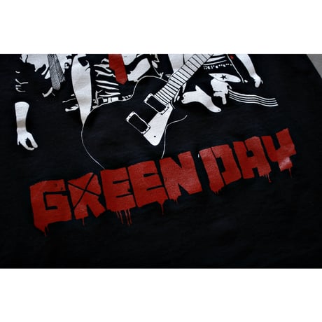 “GREEN DAY” EU Tour Print Rock Tshirt