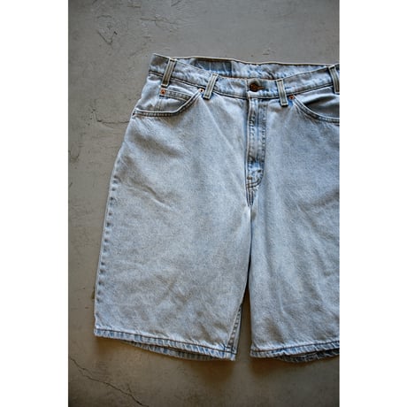 1990s “Levi's 560” Loose Fit Denim Shorts / Made in USA