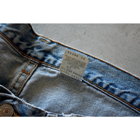 1990s “Levi's 550” Relaxed Fit Denim Shorts / Made in USA