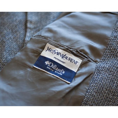 Vintage “Yves Saint Laurent” Waven Tailored Jacket / Made in France
