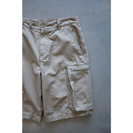 ”NIKE“ Ripstop Zippocket Cotton Shorts