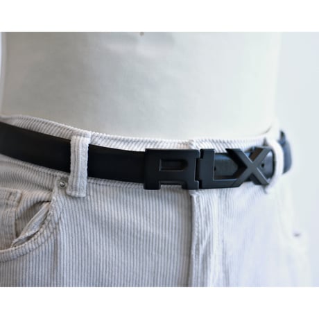 “RLX Ralph Lauren” Italian Leather Buckle Belt
