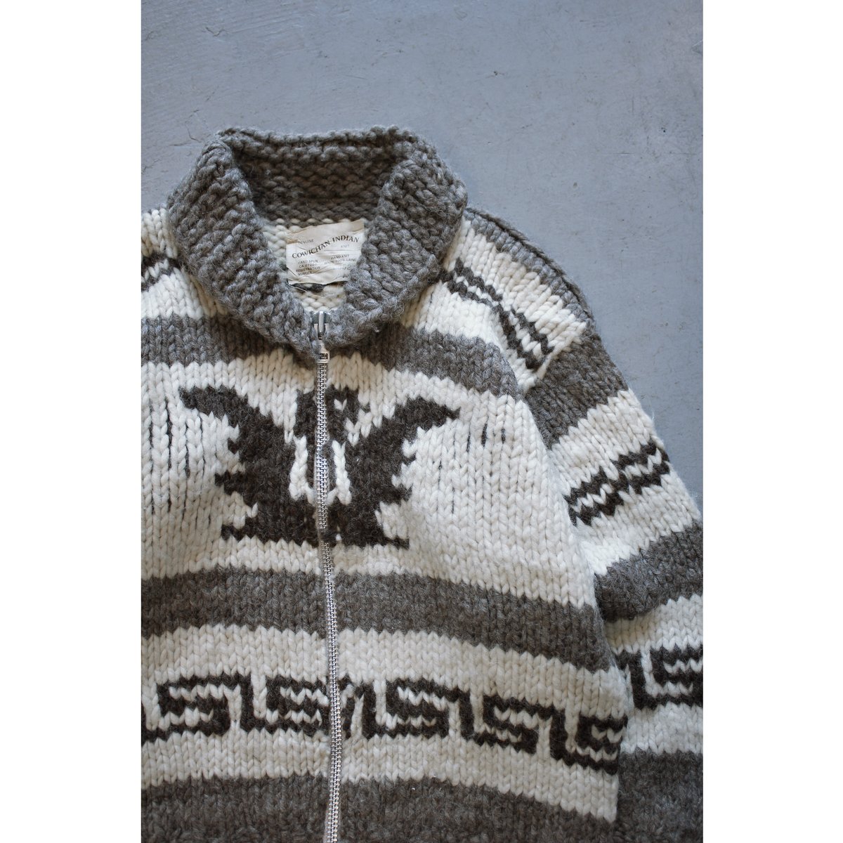 1990s Hand Knit Cowichan Sweater | no.vel ONLINE