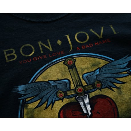 “Bon Jovi” You Give Love A Bad Name Rock Tshirt