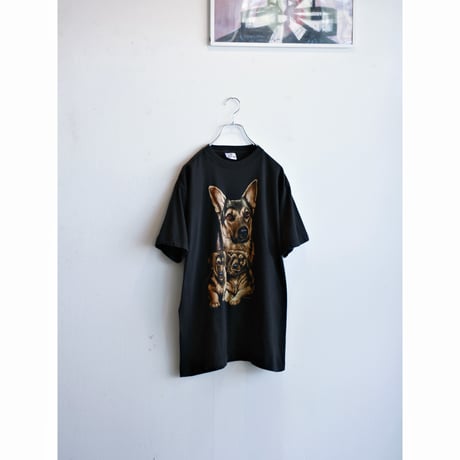 1990s Vintage Zipit German Shepherd Dog Graphic Tshirt