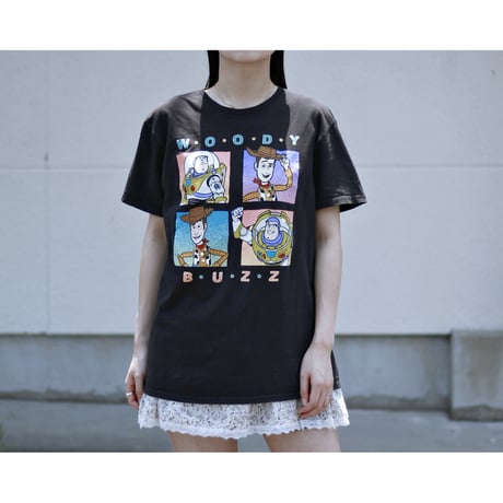 “TOY STORY” Woody&Buzz Official Print Tshirt