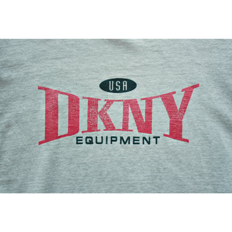 1990s “DKNY” Equipment Logo Tshirt / Made in USA