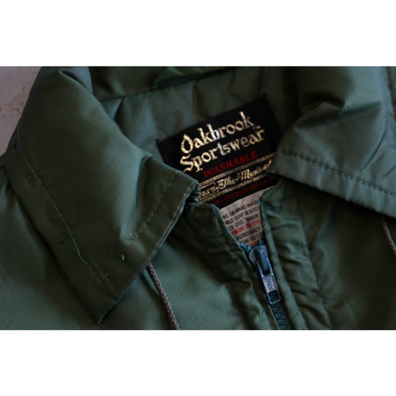 1970s Vintage “Sears” Oakbrook Sportswear Zipup