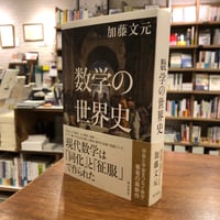 『数学の世界史』加藤文元(著/文) 発行：ＫＡＤＯＫＡＷＡ