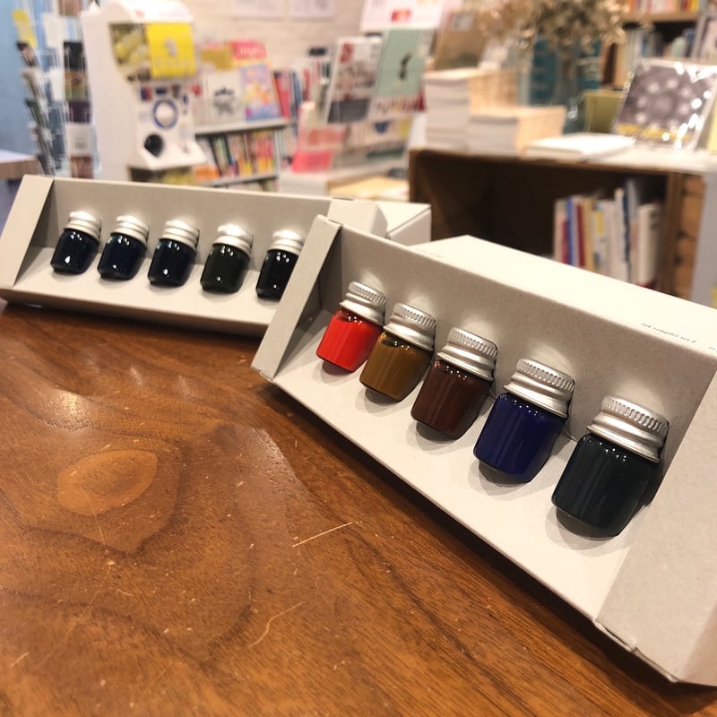 夕凪文具店「Ink sampler set」by Kakimori | よはく舎／マルジナリア