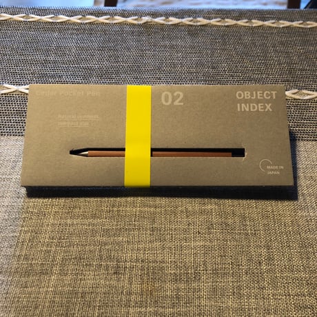 夕凪文具店「Cedar Pocket Pen」by Kakimori　OBJECT INDEX