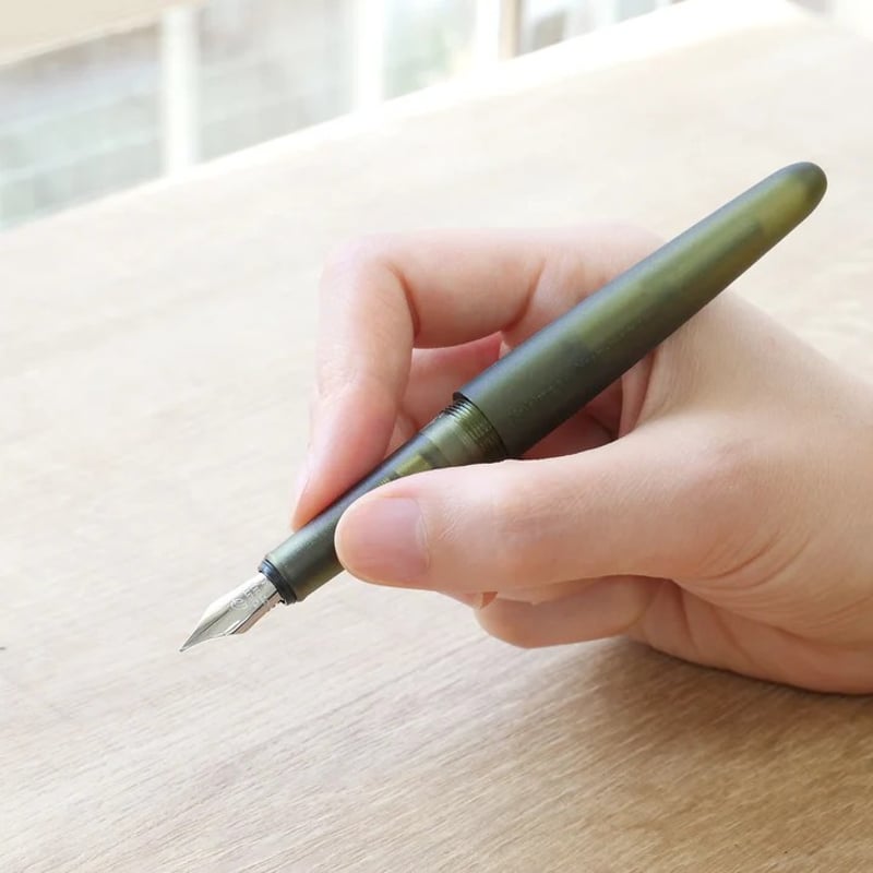 夕凪文具店「Frost - Moss 万年筆F(細字)」by Kakimori | よはく舎/ 夕凪文具店「Frost - Moss 万年筆F(細字)」by Kakimori | よはく舎/