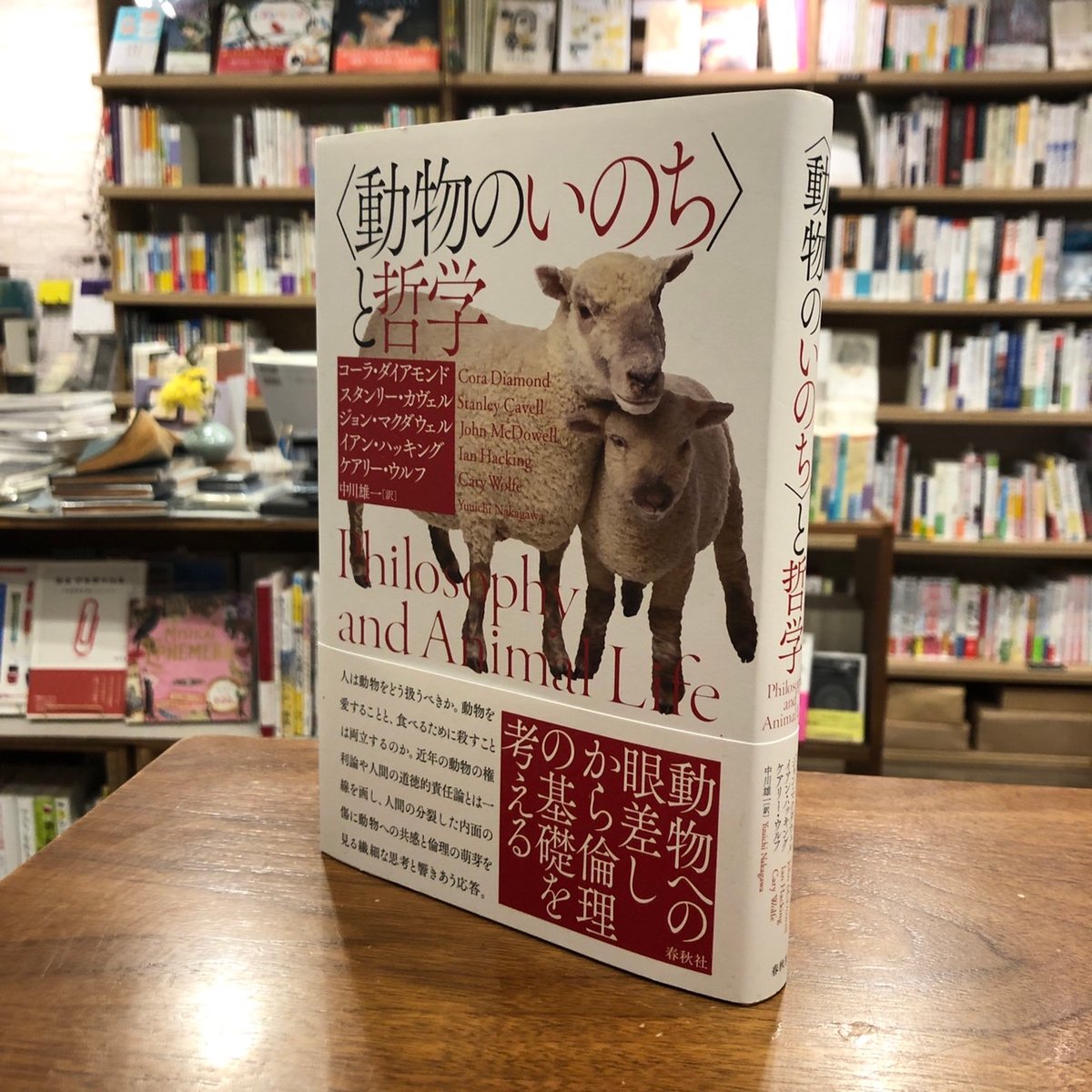 動物のいのち〉と哲学』コーラ・ダイアモンド、スタンリー・カヴェル