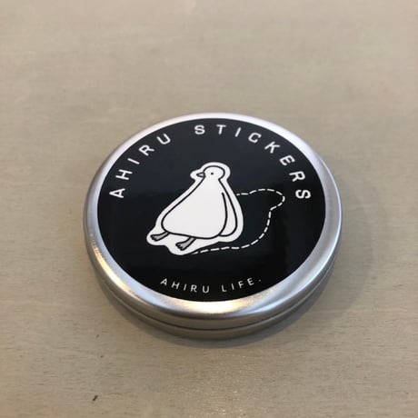 AHIRU LIFE.「フレークシール缶」