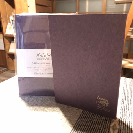 夕凪文具店「オニオンスキンノートブック」by Dressco