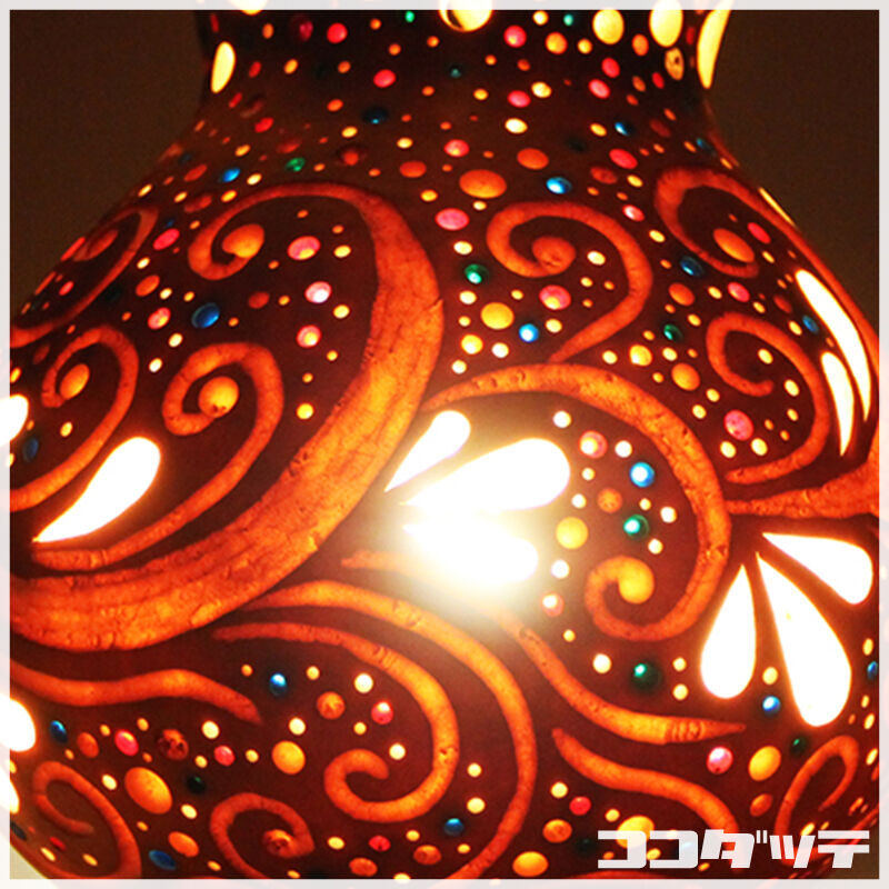 ひょうたんランプ116【草透】 | ひょうたんストア ＼ココダッテ／