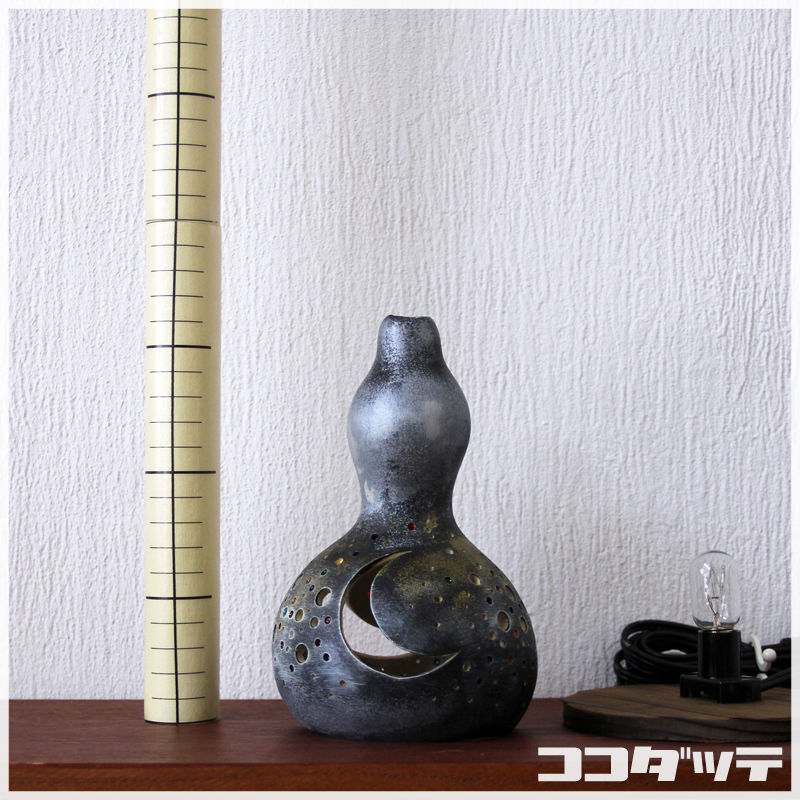 ひょうたんランプ018【月雪／ミックス】 | ひょうたんストア