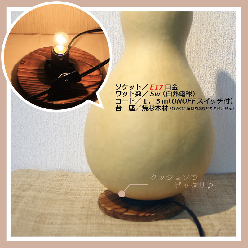 ひょうたんランプ(センサーライト付) ひょうたんランプ(センサーライト付) ひょうたんランプ 桜流し | iichi