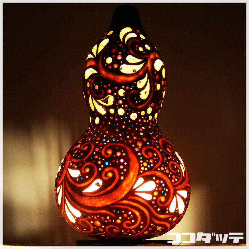 ひょうたんランプ116【草透】 | ひょうたんストア ＼ココダッテ／