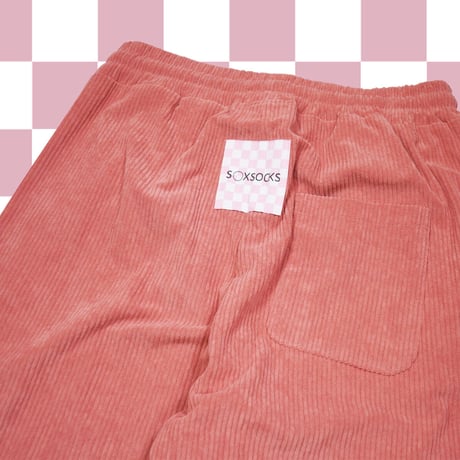 やっち確定コーデュロイパンツ💚pink