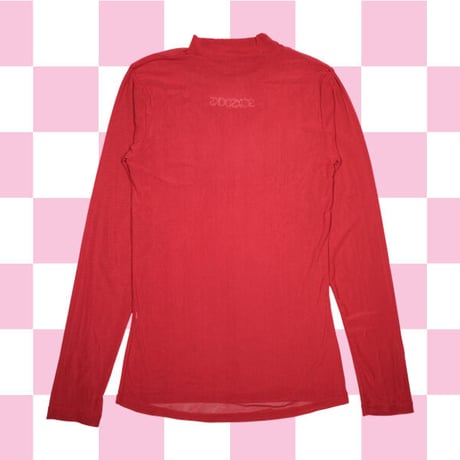 やっち確定スケスケセクシーロングTシャツ🏩 burgundy