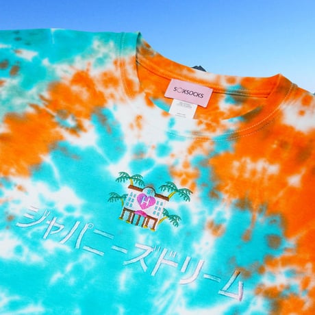 タイダイジャパニーズドリームTシャツ🌴white