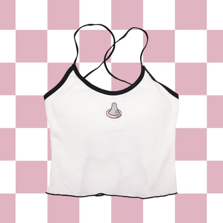 盛り塩キャワスキャミ🍼white