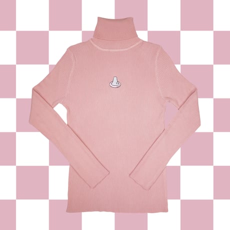 盛り塩ピチピチタートルネック🍼pink