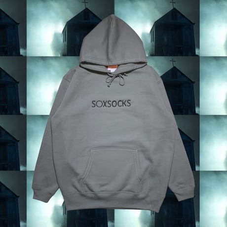やっち確定パーカー⛪️charcoalgrey