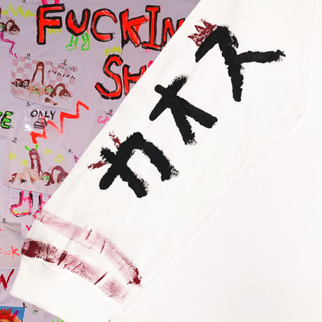 ナツカちゃんの世界観詰め込みロンT❤️3万円分ペイントver.3