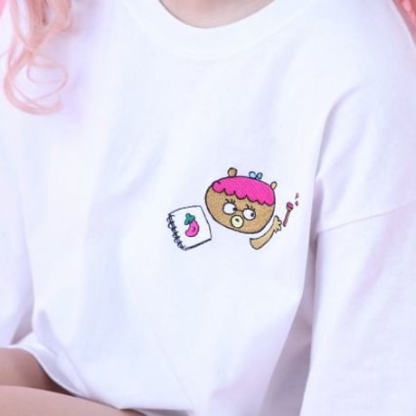 ありまとうかまいいロンT🌶white