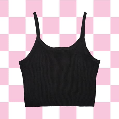 ジャパニーズドリームキャワスキャミ🌴black