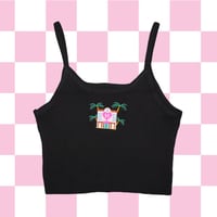 ジャパニーズドリームキャワスキャミ🌴black