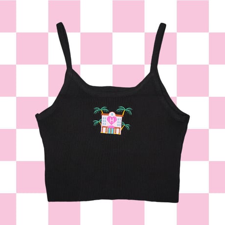 ジャパニーズドリームキャワスキャミ🌴black