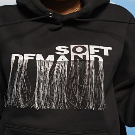SODあの子のヘアーパーカー🚛💙☁️black