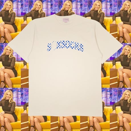 やっち確定チェッカーロゴTシャツ🌃natural
