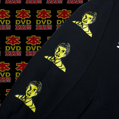男のDVDパーカー📀black