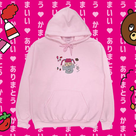 ひかぷぅイラストパーカー🌶pink