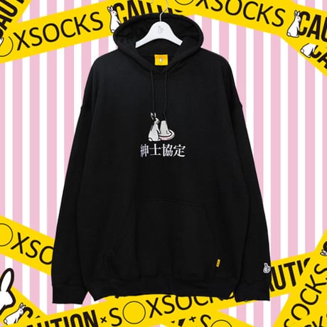 紳士協定パーカー🐇black