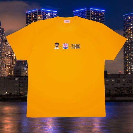 夜の方程式Tシャツ🧖🏾‍♂️gold