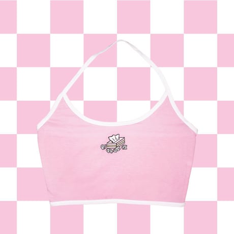 マストアイテムキャワスビスチェ🍌pink