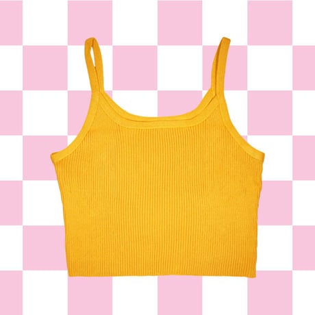 ジャパニーズドリームキャワスキャミ🌴yellow