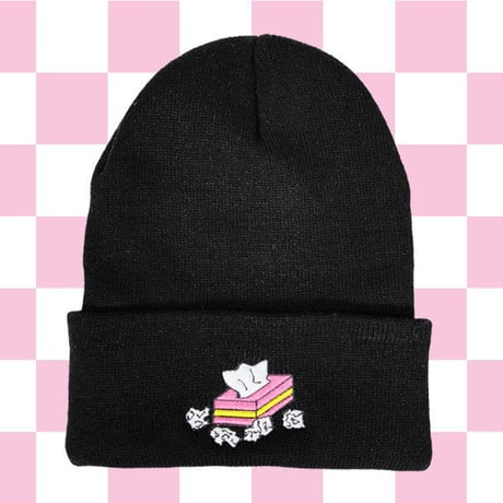 マストアイテムKNITCAP🍌black