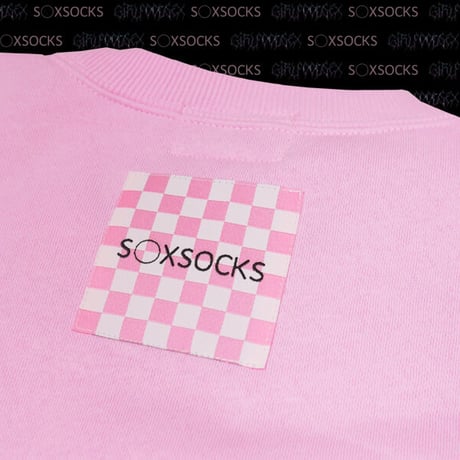GIRLFOODS○Xスウェット👧pink