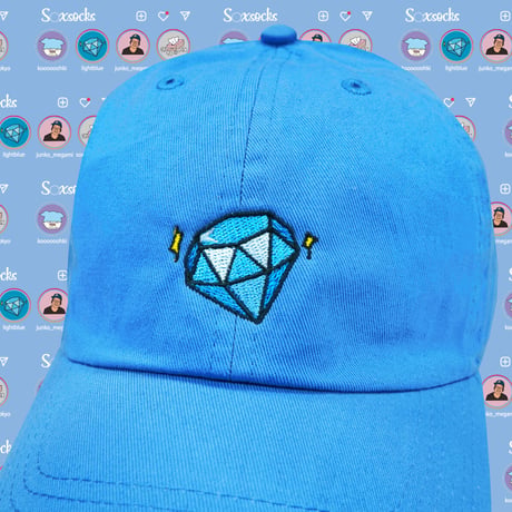 コッキーダイヤモンドキャップ🐬blue