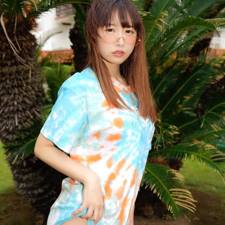 タイダイジャパニーズドリームTシャツ🌴white